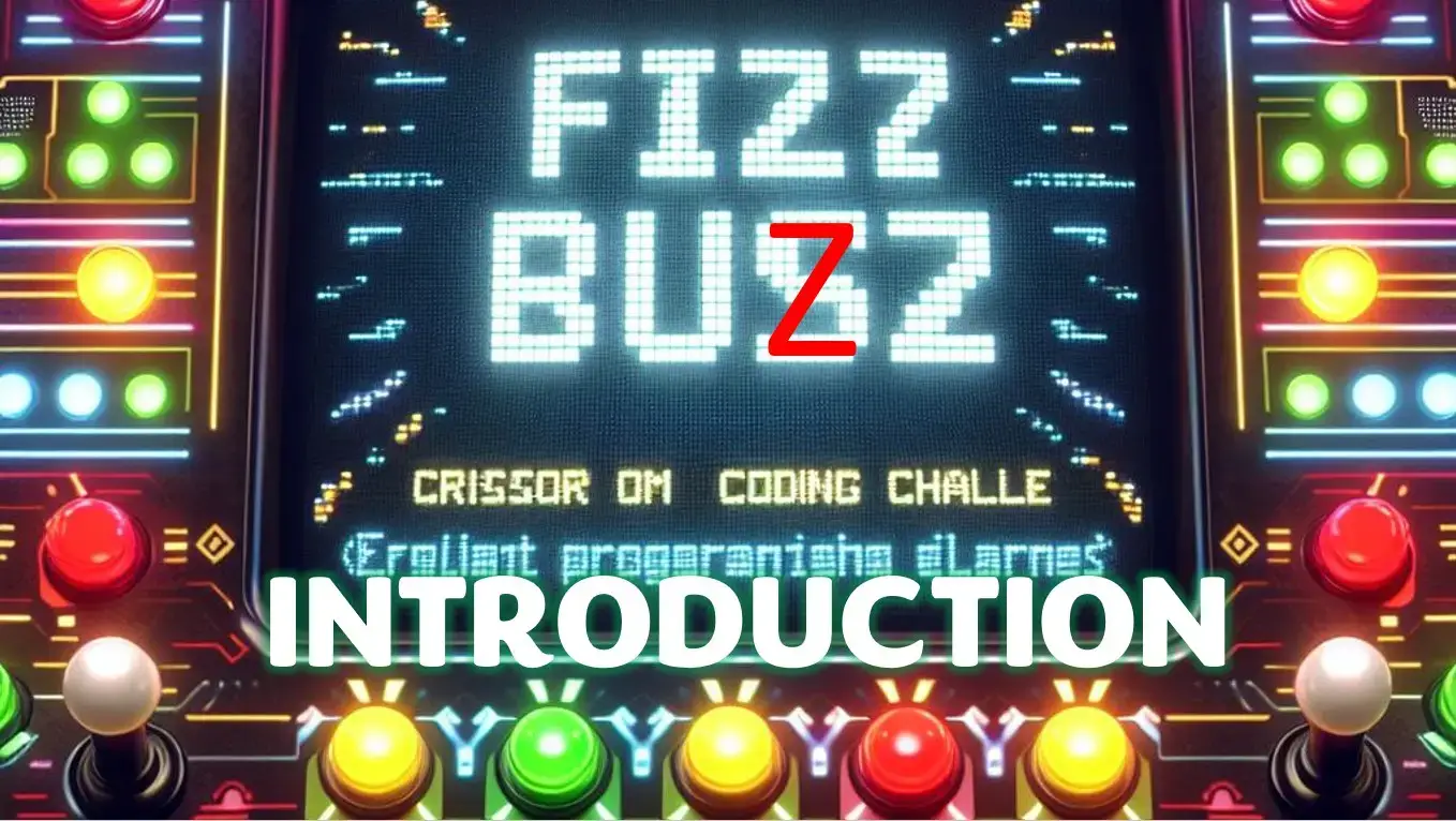 FizzBuzz Intro (AI Generate Image via Bing AI)