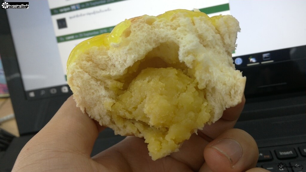 Sun Merry-ขนมปังไส้ถัวทองเจ