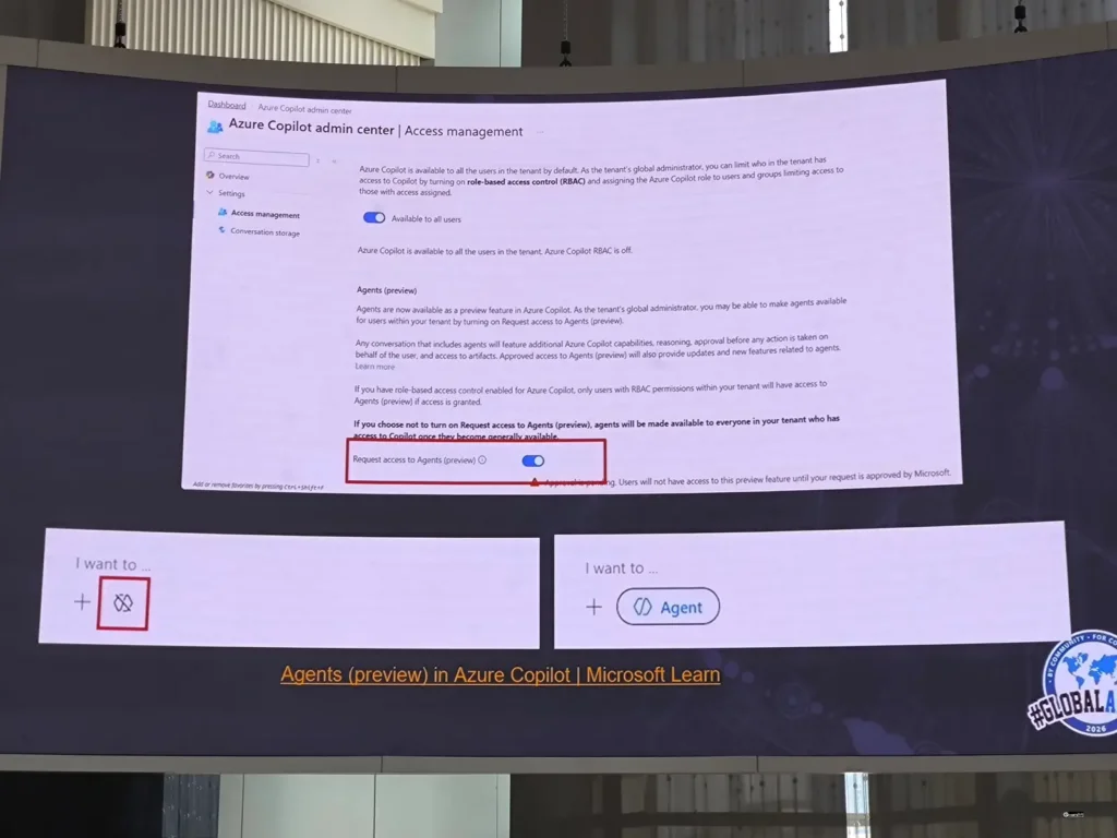 Azure Copilot - Enable Agent Mode
